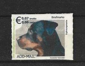 PIN Berlin Supplementary Brand Rottweiler 1 Value ** - Picture 1 of 1
