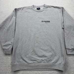 Vintage 90s Pure Polaris The Way Out Striped Crewneck Sweatshirt Mens XL - Picture 1 of 9