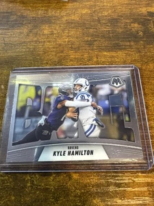 2025 Panini Mosaic Kyle Hamilton Bang! #10 Baltimore Ravens - Bild 1 von 4