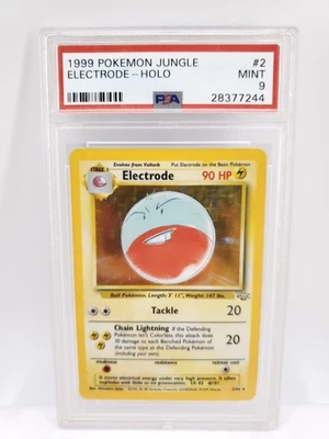1999 Pokemon Jungle Electrode Holo NM PSA 9 - Image 1 of 2