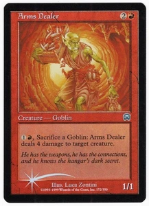 Arms Dealer 1999 Mercadian Masques FOIL Red Uncommon Creature MTG NM AZ1 - Bild 1 von 2