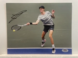 Jannik Sinner signed 8x10 Foto PSA/DNA handsigniert Tennis - Bild 1 von 3