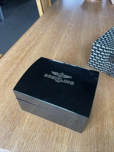 BREITLING  Uhren Box aus Bakelit mit Reiseetui - Bild 1 von 16