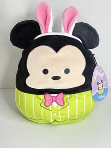 Squishmallows 8 Zoll Disney Ostern Mickey Mouse Hasenohren 2025 Neu - Bild 1 von 2