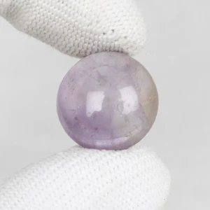 19.27 Ct. Natural Round Cut Violet Amethyst 1 Pcs Gems For Jewelry Making - Picture 1 of 4