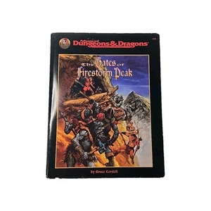 AD&D THE GATES OF FIRESTORM PEAK # 9533 TSR VNC+ 1996 ORIGINAL 25A1661 completo - Imagen 1 de 4