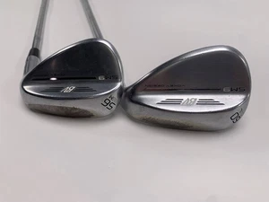 Titleist Vokey SM9 Tour Chrome Wedge Set 56* 8 | 60* 4 Wedge Steel Mens RH - Picture 1 of 7