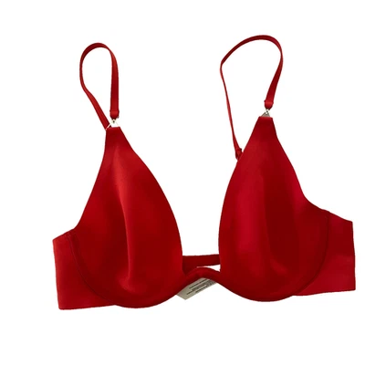 Free People Ari underwire bra Women's 32C RED adjustable - Image 1 of 4