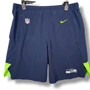 Nike Dri Fit NFL On Field Seattle Seahawks Herren Medium M Football Gym Shorts - Bild 1 von 8