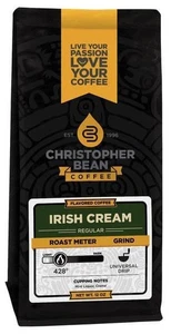 Christopher Bean Café CREMA IRLANDESA Sabor Café 1-12 Onzas Bolsa Regular - Imagen 1 de 2