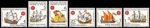 SMOM 1968 Antiche navi (1ª serie) 6v MNH** - Imagen 1 de 1