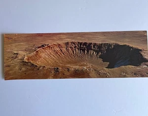 Vintage Meteor Crater Arizona Wide Postcard AZ 11 by 3 1/2 Inches - 061 - Bild 1 von 10