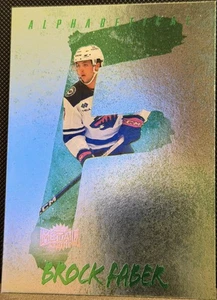 2024-25 SkyBox Metal Universe #A-6 Brock Faber Alphabetical - Picture 1 of 2
