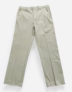FootJoy Pants Men 36x32 Golf Performance Stretch Wicking Flat Front Beige FJ - Picture 1 of 10