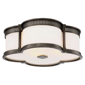 Minka Lavery 824-L Bronze Led 16.25"W Flush Mount Ceiling Light - Picture 1 of 2