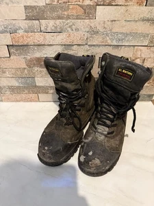Dr Martens Industrial Stahlkappe Sicherheitsstiefel Schuhe UK 8 - Bild 1 von 10