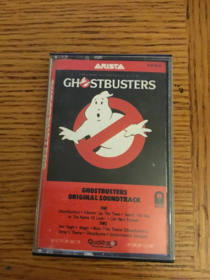 Ghostbusters Original Soundtrack (Cassette, 1984, Arista) - Image 1 of 3