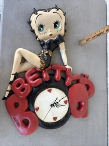 vintage betty boop wanduhr 24x18 siehe bilder - Bild 1 von 12