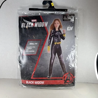 Disfraz Niño Niñas Marvel Vengadores Viuda Negra Talla Pequeña 4-6 Foto 1 de 4
