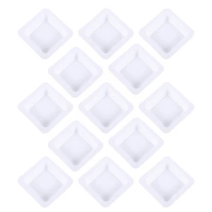 50 Pcs Weighing Dish Tray for Scale Replacement Plastic Plate Chemistry Boats - Picture 1 of 12