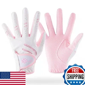 CINGHI LUSSO Kinder Golfhandschuh Mädchen rosa atmungsaktiv verschleißfest L Hand - Bild 1 von 6