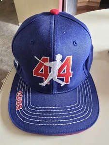Chicago Cubs Anthony Rizzo #44 Buona Beef Snapback Gorra Gorra SGA MLB Béisbol Azul - Imagen 1 de 1