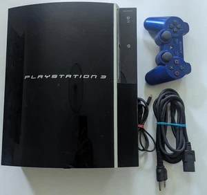ps3 fat console 80gb. Clean Tested Plays PS1 And PS3 - Picture 1 of 5
