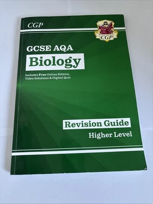 CGP books GCSE Biology For AQA (Grade 9-1) The Revision Guide Higher Level - Image 1 of 4
