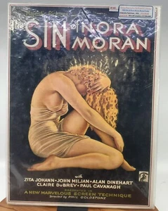 Vintage Movie Poster The Sin of Nora Moran by Mill-Cliff Graphics - Picture 1 of 5
