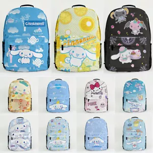 Cinnamoroll Mochila Dibujos Animados Estudiantes Bolso de Mano Viaje Computadora Bolso Regalo - Imagen 1 de 20