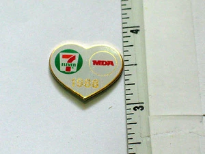 7-Eleven MDA Pin Badge  (original) Lapel Pin, Tie Tack - Picture 1 of 3