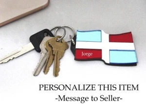 Llavero con bandera dominicana, personalizado gratis - Imagen 1 de 5