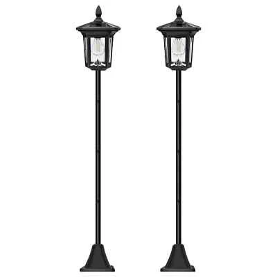 Luces de poste solar LED Westinghouse 100 lúmenes, paquete de 2 Foto 1 de 4