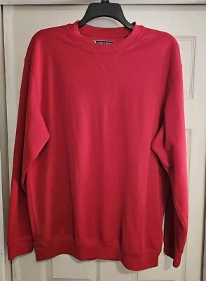  Pebble Beach Sweater Mens Extra Large XL Red Pullover Crewneck Golf Golfer - Image 1 of 4