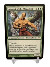 Iwamori of the Open Fist - Green Betrayers of Kamigawa Mtg Magic Rare