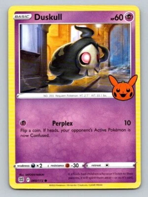 2022 Pokemon Card Trick Or Trade Duskull 60/172 - Image 1 of 2