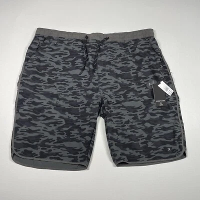 Pantalones Cortos Kenneth Cole Para Hombre 4XL Negro Camuflaje Performance Tech 46x10 NUEVO Foto 1 de 4