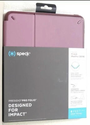 Speck Presidio Pro Folio Case for iPad Pro 11" 2018- Plumberry Purple - Image 1 of 4