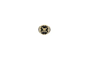 Ed Hardy Men's Stainless Steel Silver Pirate Skull & Crossbones Ring Size 11 - Picture 1 of 3