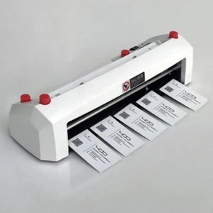 110V Electric Business Card Cutter 90*54mm Heavy Duty Micro-adjustable Cutter. - Picture 1 of 12