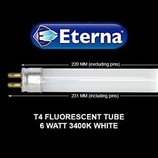Eterna T4 fluorescent Tubes 6-10W-16W-20W 3400K under cabinet Flourescent Lamps