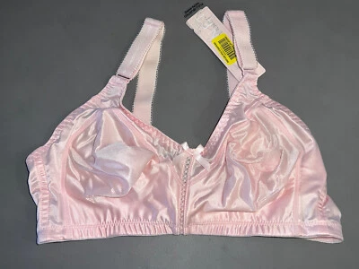 Novo com etiquetas~Sutiã Cabernet~34B~rosa~sem fio~cobertura total~Y42BN338~Microfibra Cathy - Imagem 1 de 3