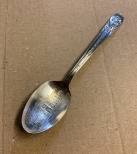 George Washington Souvenir Collector Spoon WM Rogers MFG CO. IS Sugar Teaspoon - Picture 1 of 5