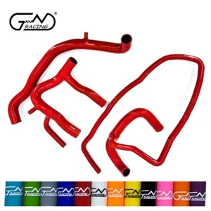 Fit Land Rover Defender 2.5 TD5 1998-2007 Silicone Radiator Coolant Hose Kit Red - Picture 1 of 10