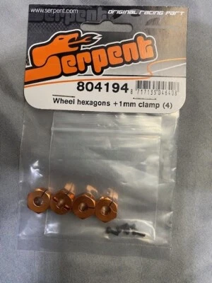 Rueda serpiente hexagonal +1mm (4) (SER804194). ¡Envío gratis! Foto 1 de 2