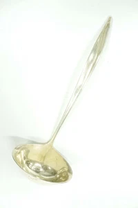 STERLING SILVER GORHAM FIRELIGHT 6-7/8'' SOLID GRAVY LADLE FLATWARE NO MONOGRAM - Picture 1 of 5