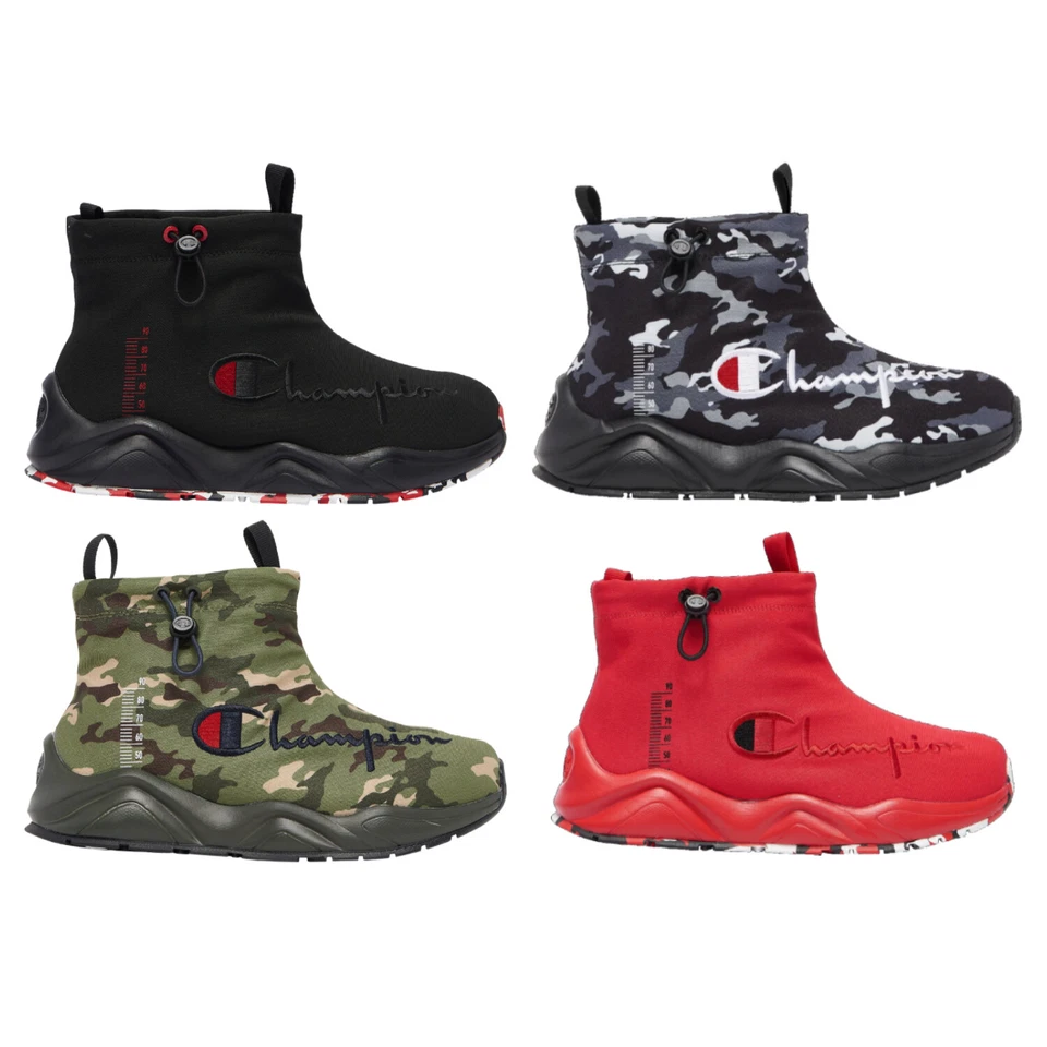 Champion Boy's Rally Drizzle Mocs CP101435Y CPS10420Y CPS10419Y NUEVO con ETIQUETAS Foto 1 de 4