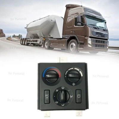 Nuevo 21318123 Para Camión Volvo FM FH Unidad de Control A/C Panel Interruptor Combinado Negro  Foto 1 de 4