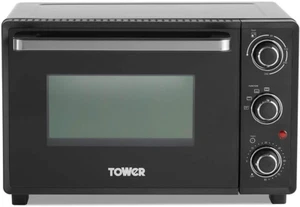 T14043 Mini Oven with Adjustable Temperature Control, 90 Minute Timer, Baking T - Picture 1 of 12