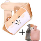 Hot Water Bottle With Plush Waist Cover Versatile And Safe To Use